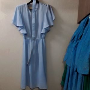 Powder Blue Pellini Petites Dress